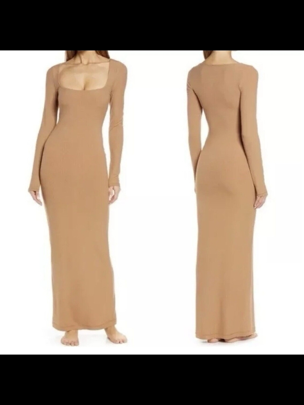 Skims - Long Sleeve Maxi Dress